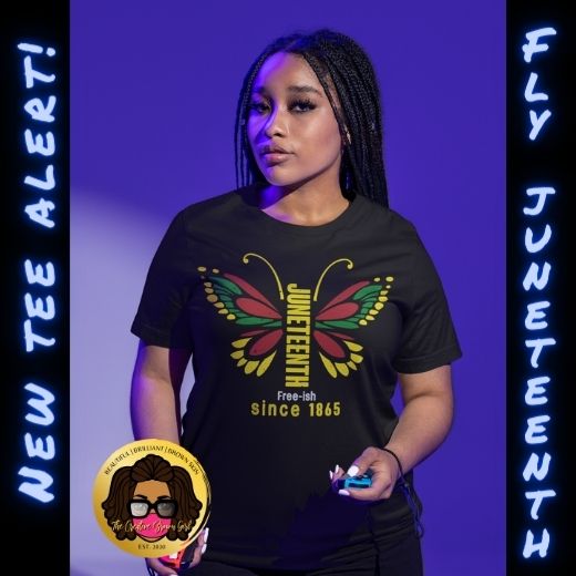 Juneteenth Butterfly Unisex Tee