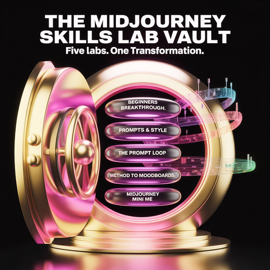 The Midjourney Skills Lab Vault | Five Labs. One Transformation. (Recording Bundle)