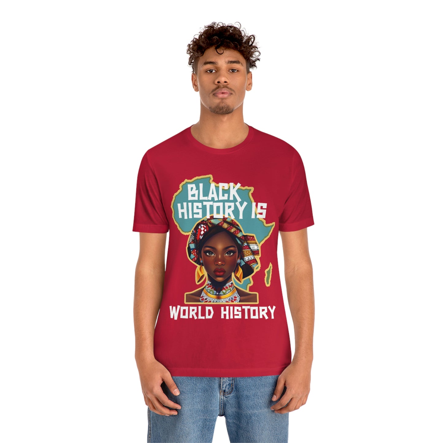 Black History is World History Unisex Tee