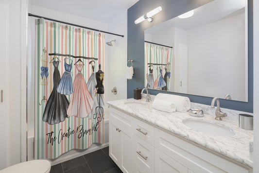 HANGING PRETTY Shower Curtain