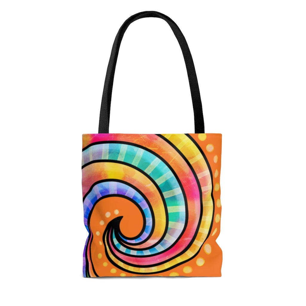 LOVE PEACE SIX FEET Tote Bag