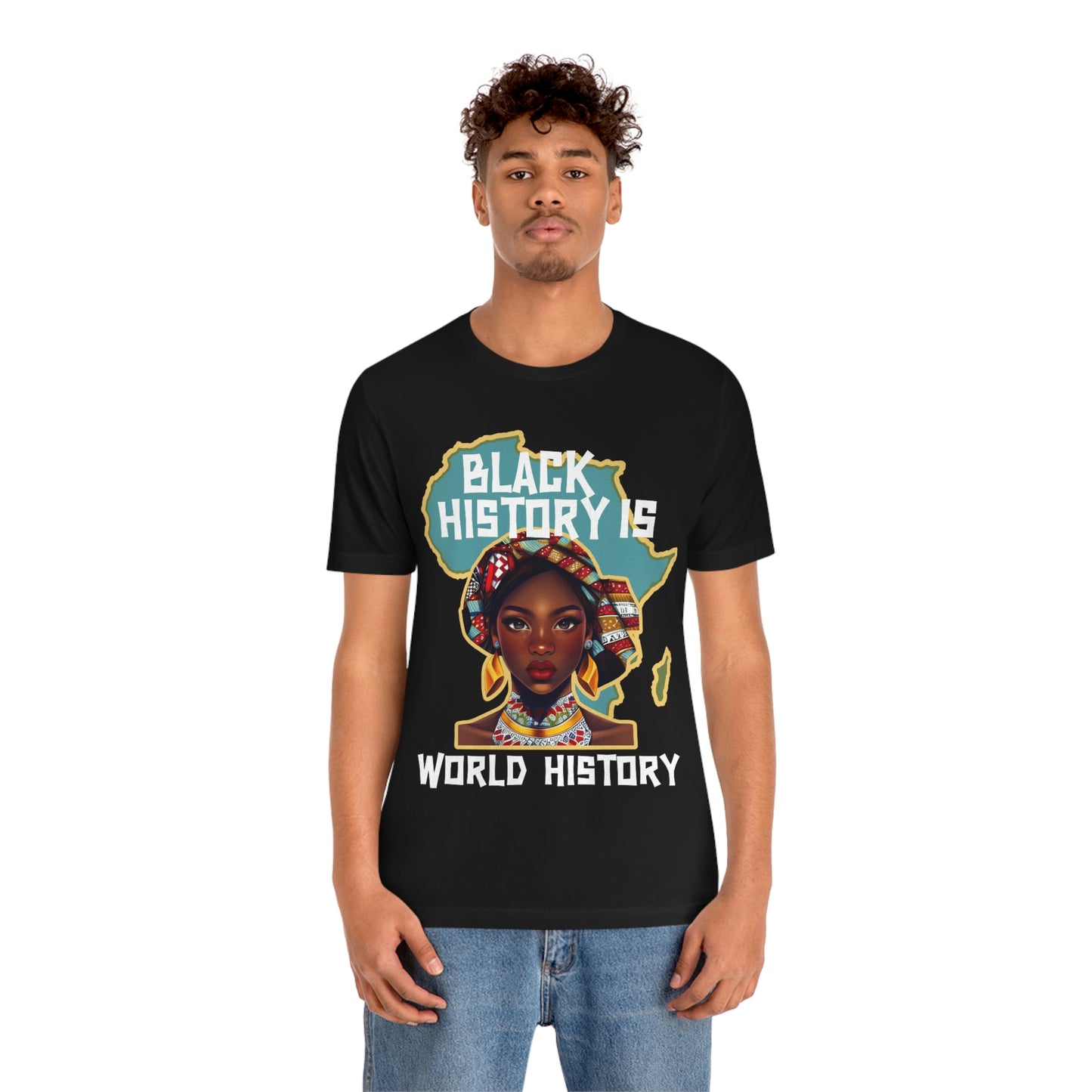 Black History is World History Unisex Tee