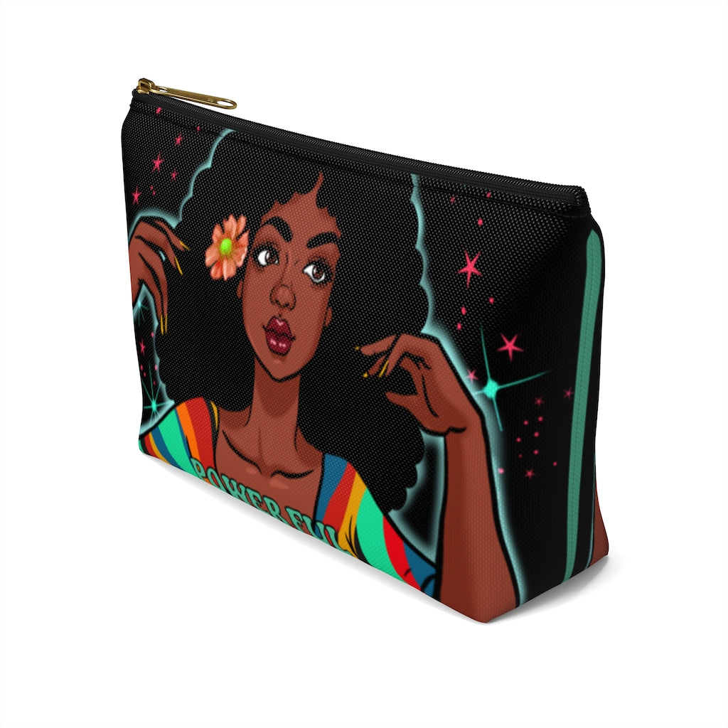 POWERFUL Accessory Pouch w T-bottom