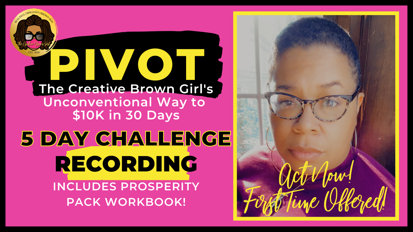 RECORDING PIVOT $10K IN 30 DAYS