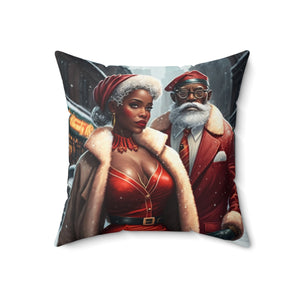 CLAUSES DATE NIGHT Pillow 01: LARGE DECORATIVE 18x18 or 20x20