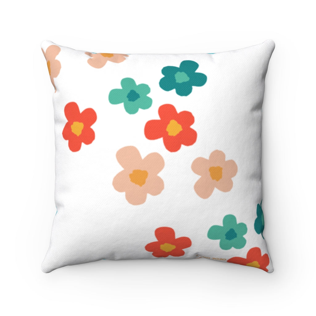 BLOOM FLORAL PILLOW