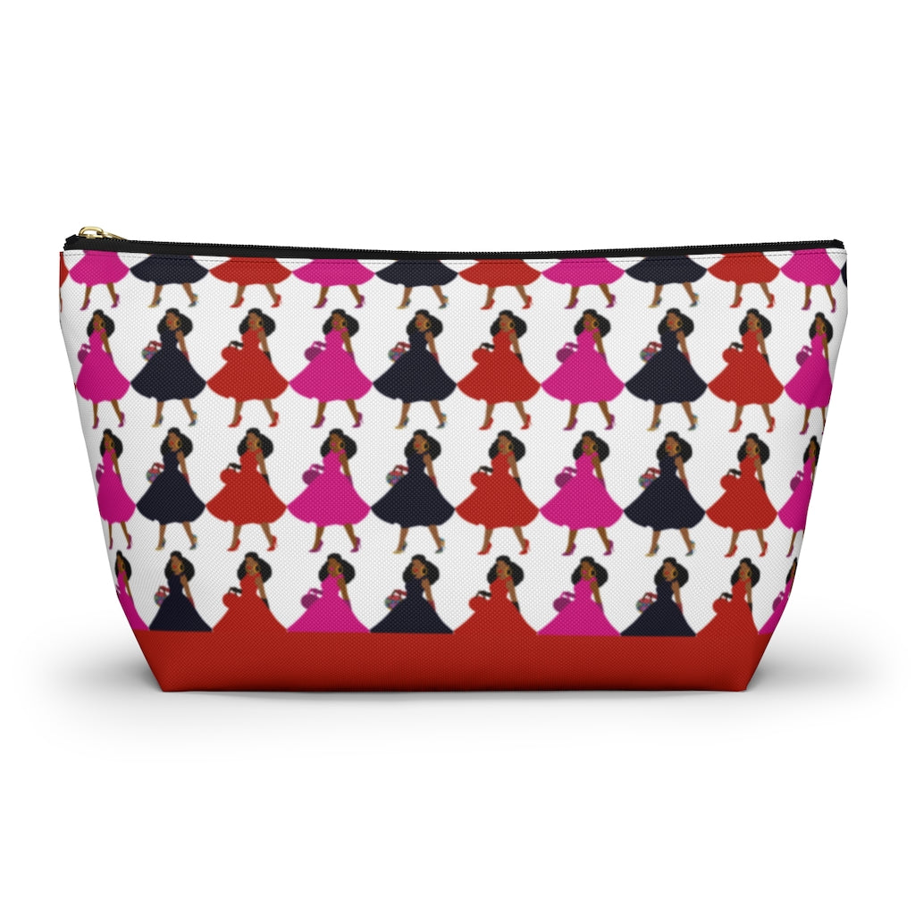 Fanciful Accessory Pouch w T-bottom