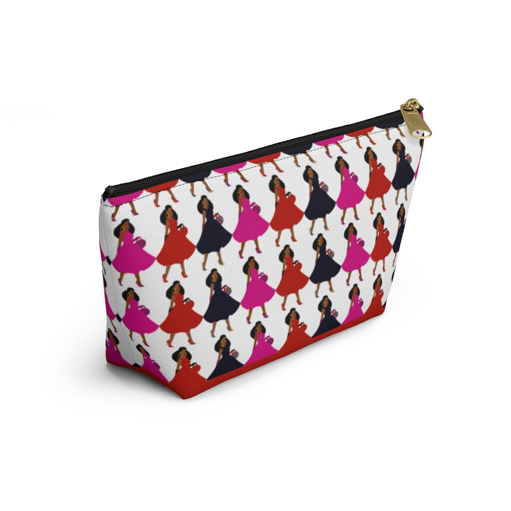 Fanciful Accessory Pouch w T-bottom