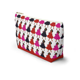 Fanciful Accessory Pouch w T-bottom