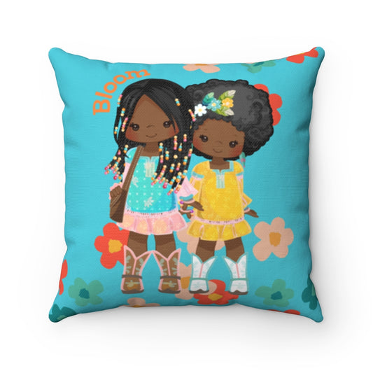 BLOOM FLORAL PILLOW