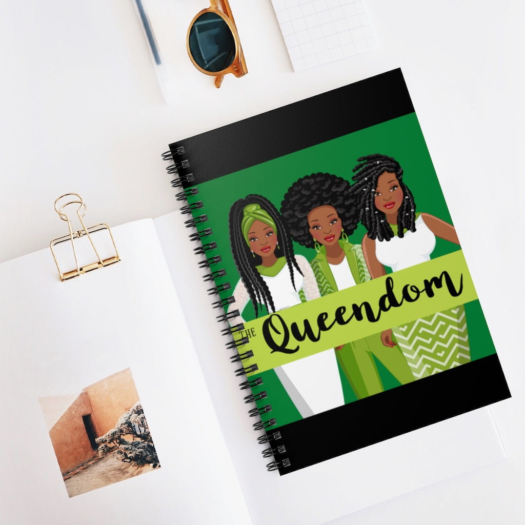 THE QUEENDOM Spiral Notebook