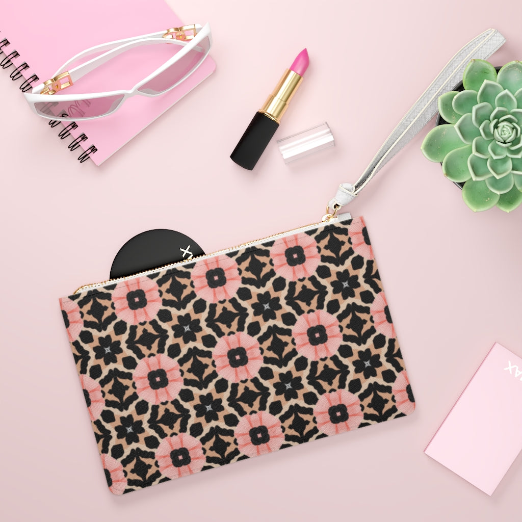 PINK EXOTIC II Clutch Bag