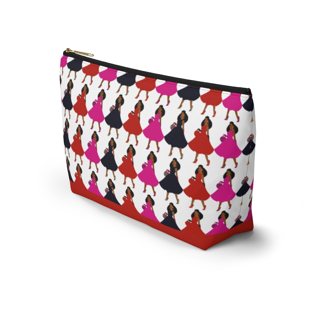 Fanciful Accessory Pouch w T-bottom