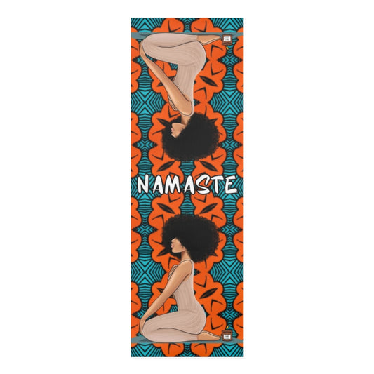 NAMASTE Foam Yoga Mat - BRIGHT ANKARA