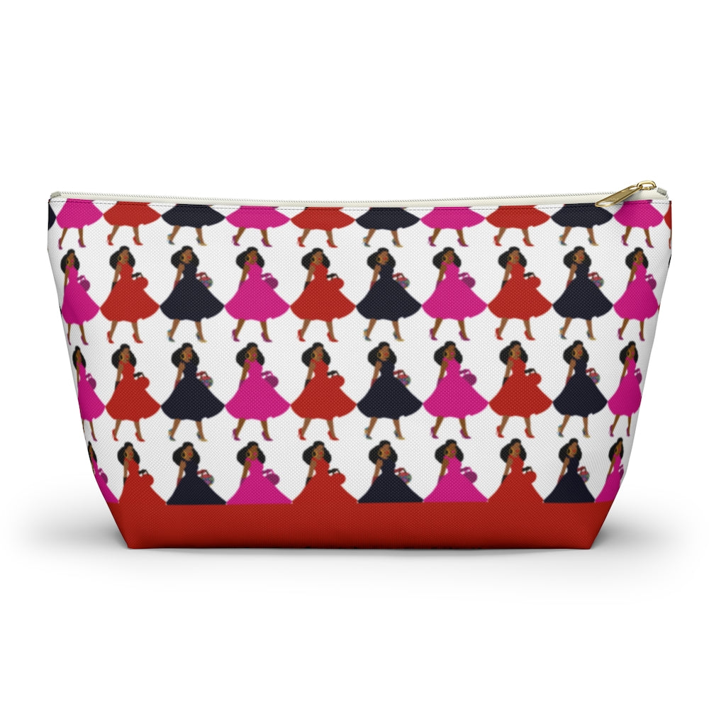 Fanciful Accessory Pouch w T-bottom