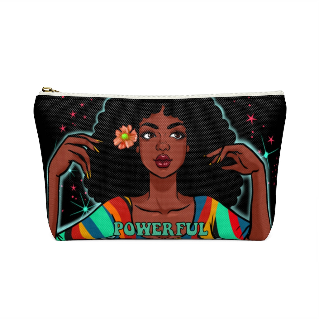 POWERFUL Accessory Pouch w T-bottom