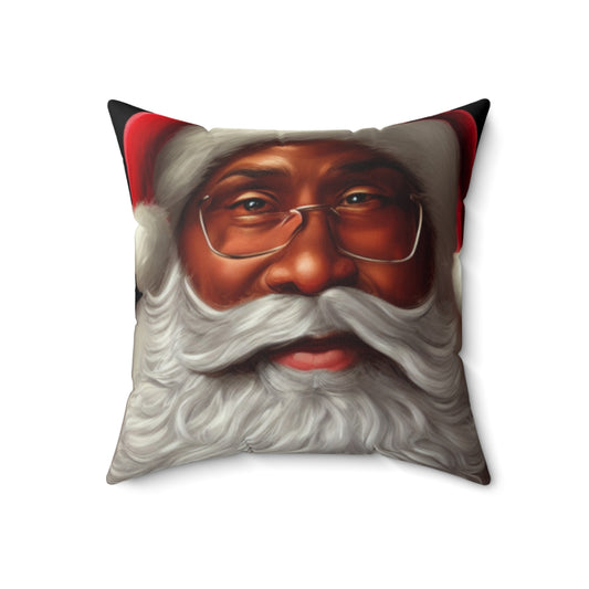 Santa Bro Pillow 04: LARGE DECORATIVE 18x18 or 20x20