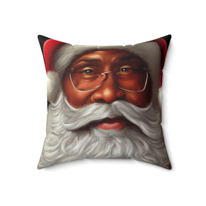 Santa Bro Pillow 04: LARGE DECORATIVE 18x18 or 20x20