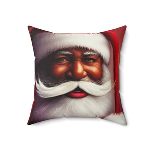 Santa Bro Pillow 02: LARGE DECORATIVE 18x18 or 20x20