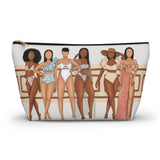 Brown Beach Babes Tribal Accessory Pouch