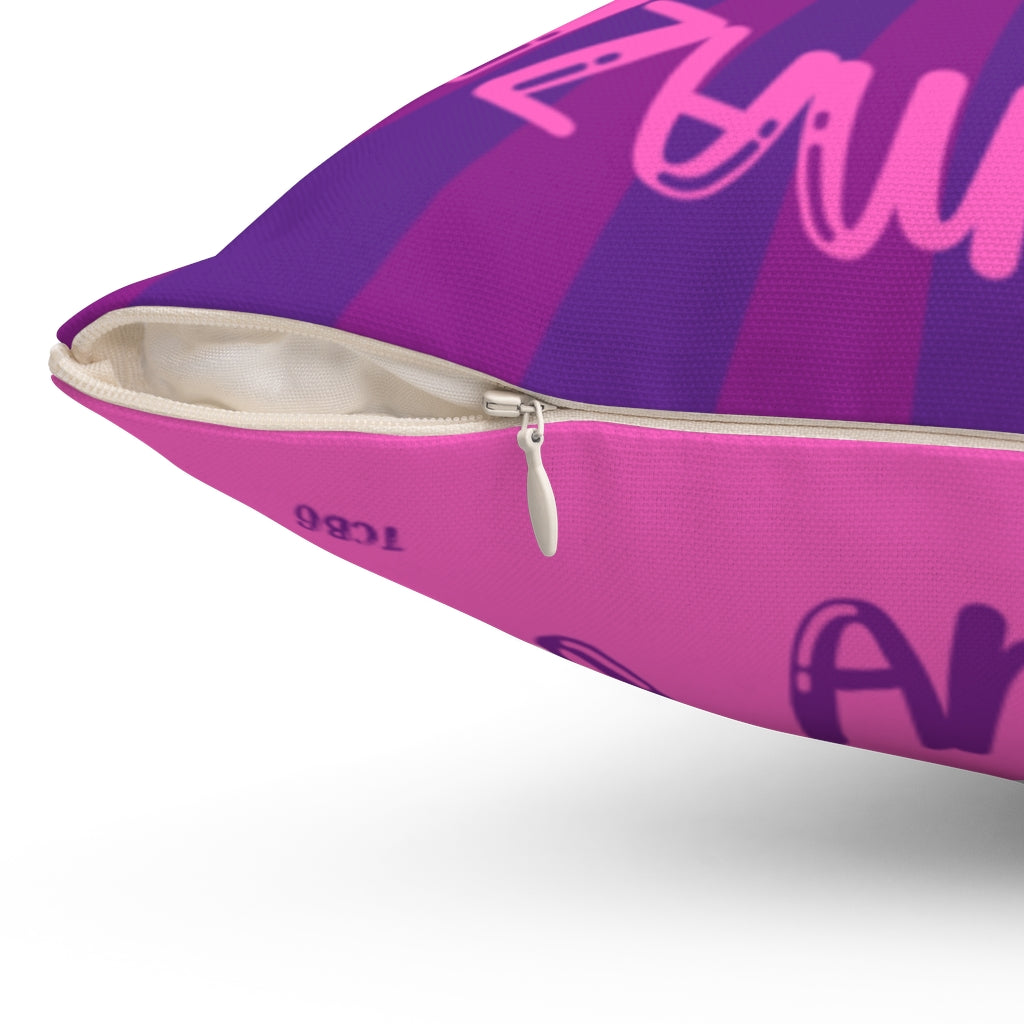 AMAZING GIRL Pillow (purple/pink)