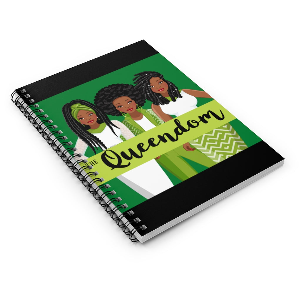 THE QUEENDOM Spiral Notebook