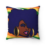 Blue POWER FRO Pillow