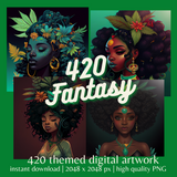 AI ART COLLECTION: 420 LIMITED EDITION
