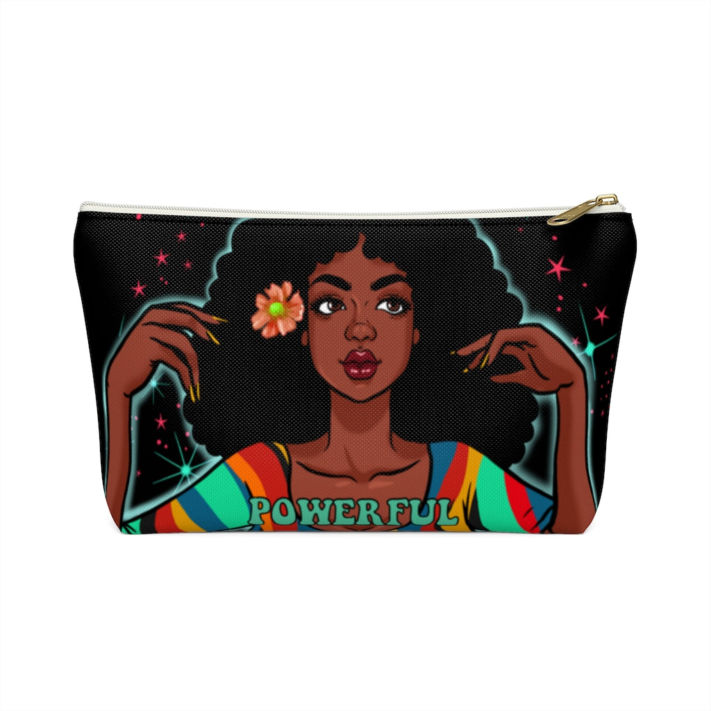 POWERFUL Accessory Pouch w T-bottom