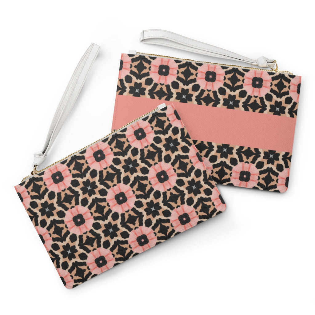 PINK EXOTIC II Clutch Bag