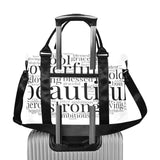 My Bald is Beautiful Affirmations LARGE CAPACITY TROLLEY BAG