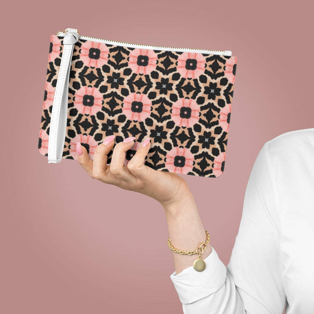 PINK EXOTIC II Clutch Bag