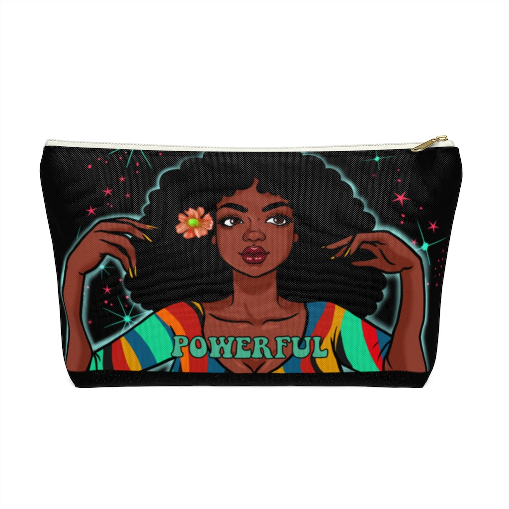 POWERFUL Accessory Pouch w T-bottom