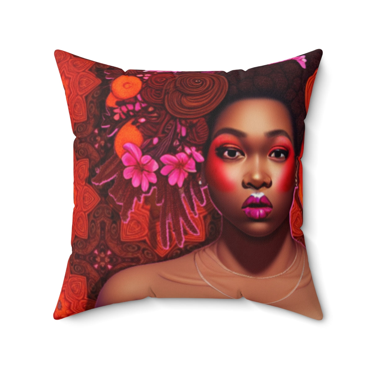 L'orange Throw Pillow