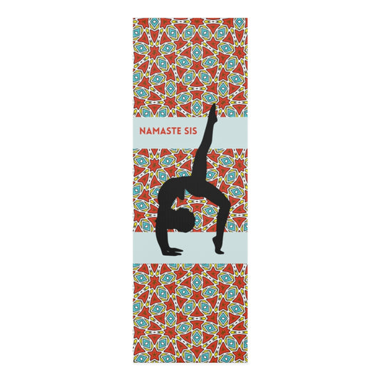 NAMASTE SIS Foam Yoga Mat - NATIVE PRINT