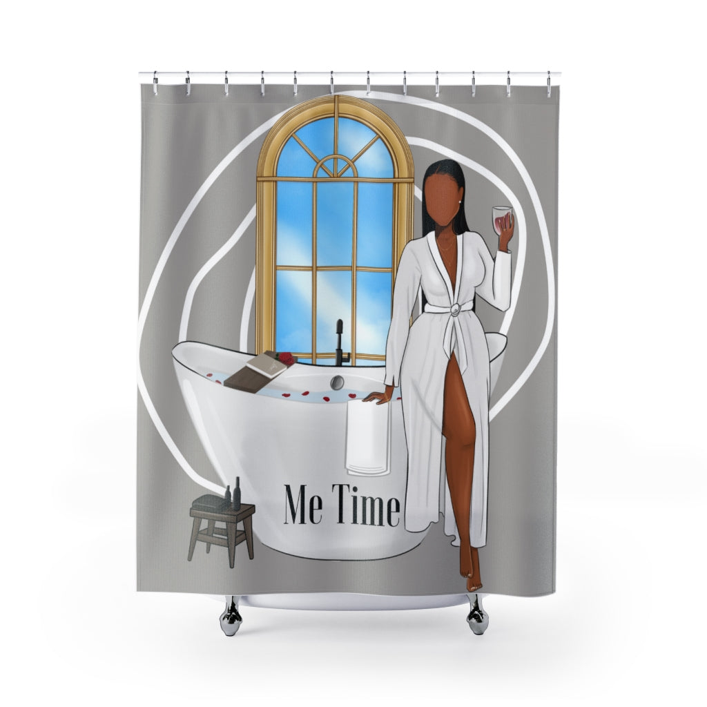 Me Time Shower Curtain