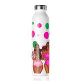 Swim Sisters 08 Slim Water Bottle