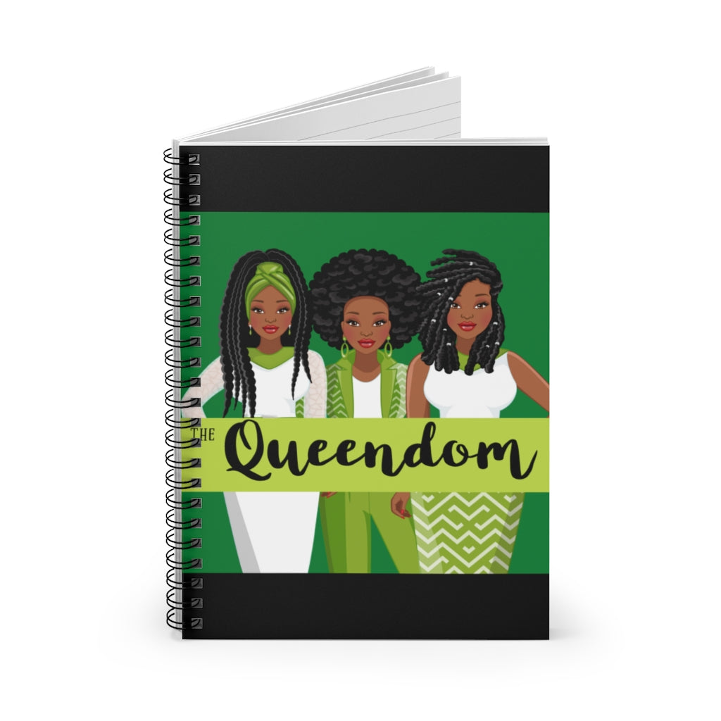 THE QUEENDOM Spiral Notebook