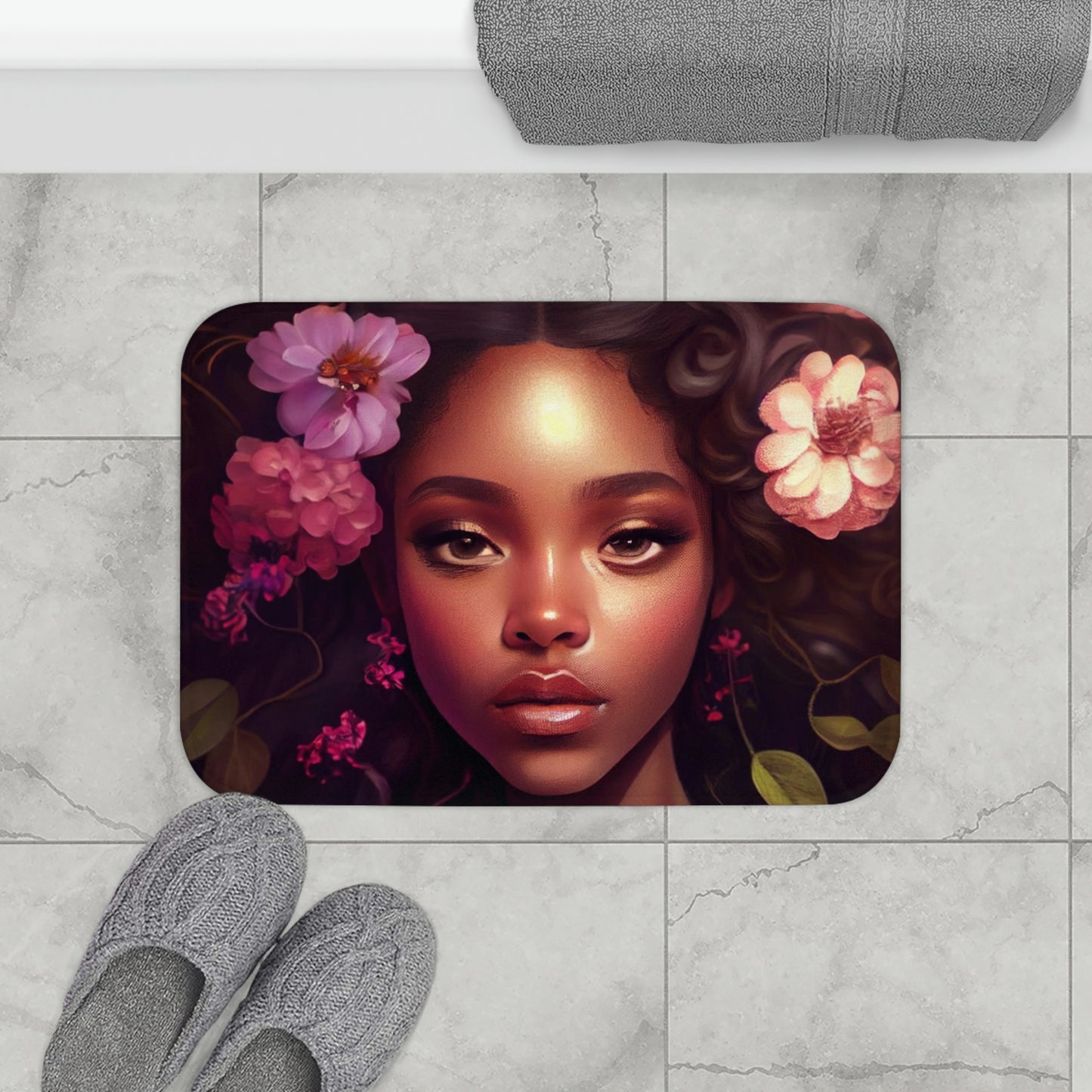 Garden Goddess Bath Mat