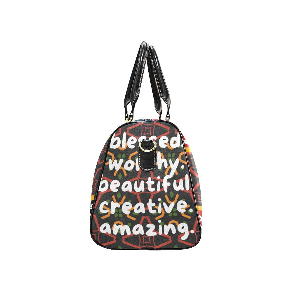 MUSE AFFIRMATIONS TRAVEL DUFFLE