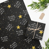 Not What You Asked For Starry Wrapping Paper