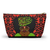 MOTHER HUSTLER Accessory Pouch w T-bottom (LIME)