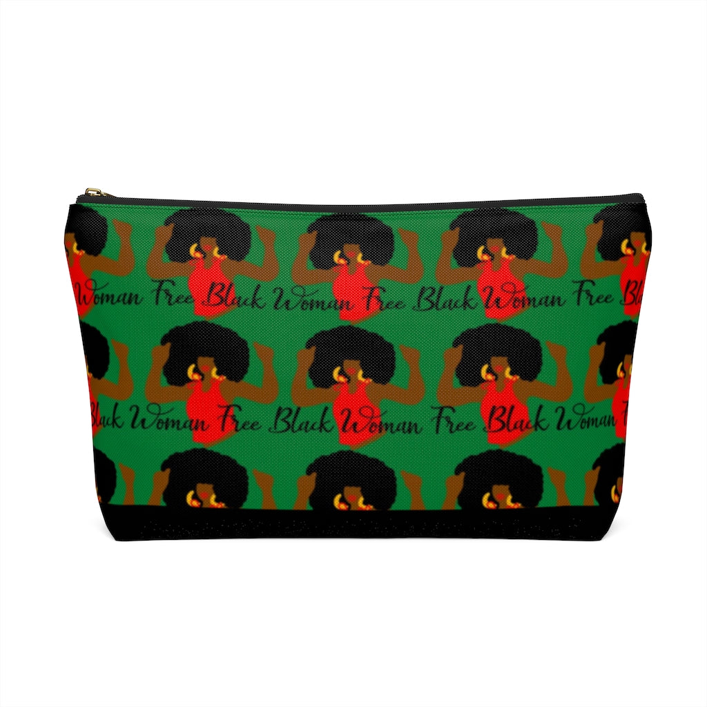 FREE BLACK WOMAN Pouch w T-bottom