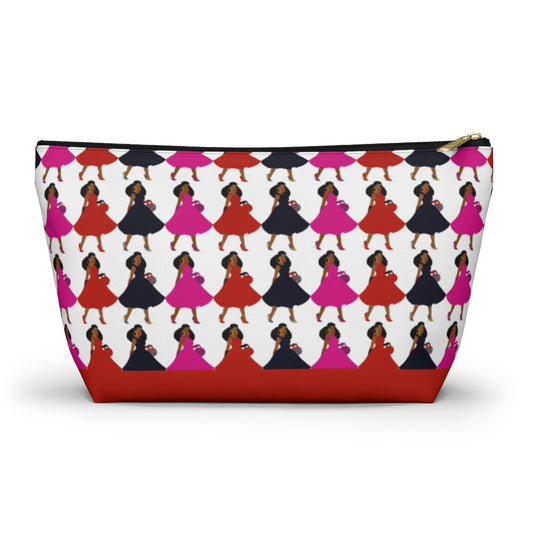 Fanciful Accessory Pouch w T-bottom