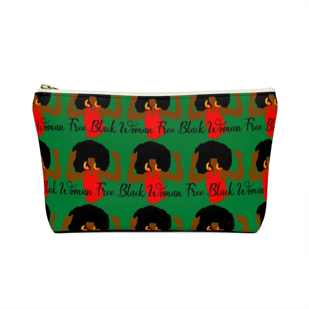 FREE BLACK WOMAN Pouch w T-bottom