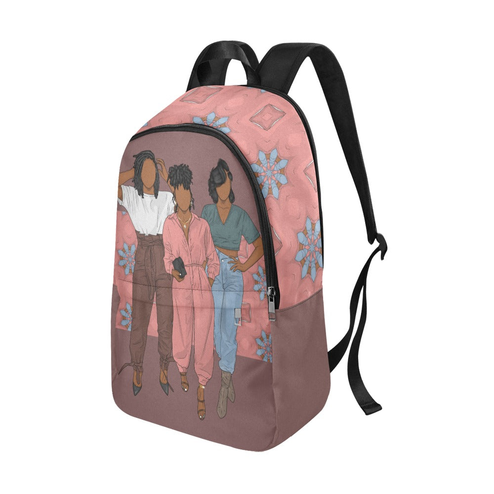 TRES AMIGAS DUSTY MAUVE/PURPLE BACKPACK