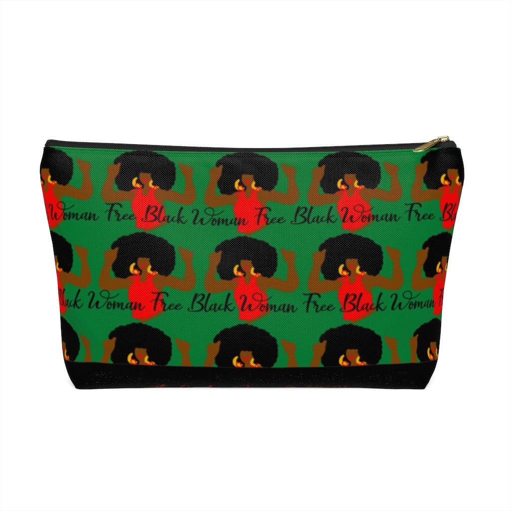 FREE BLACK WOMAN Pouch w T-bottom