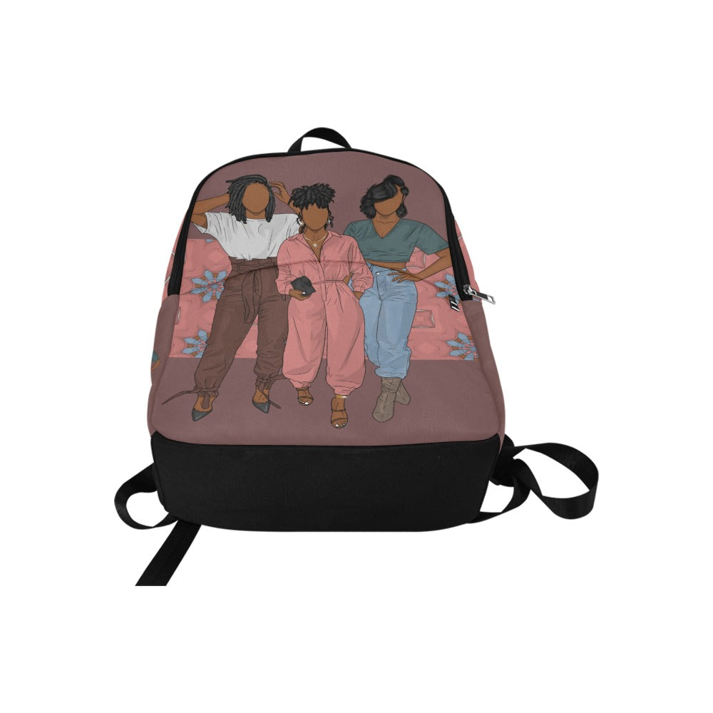 TRES AMIGAS DUSTY MAUVE/PURPLE BACKPACK