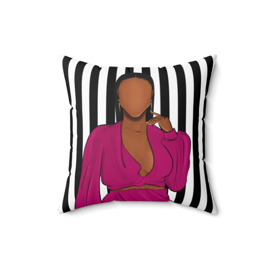 Ms. Magenta Pillow