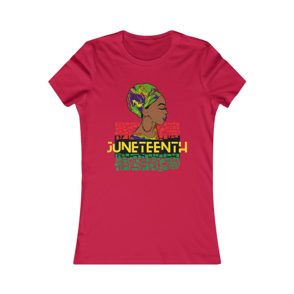 JUNETEENTH SIS WOMEN'S FIT TEE